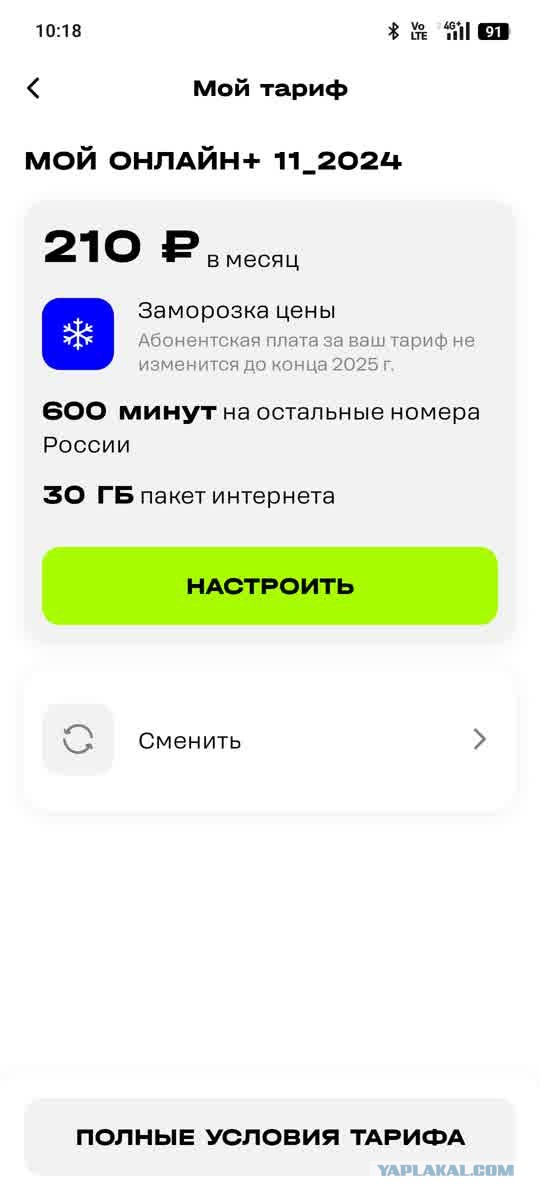 Теле2 со следующего месяца поднимают тариф на 23%