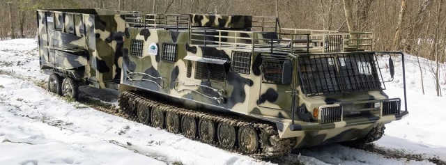 На Камчатке людей перевозит росгвардия