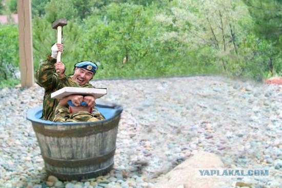 Фотожаба: Кто пил из бочки и все выпил?