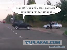 Эффектно остановился по требованию ДПС