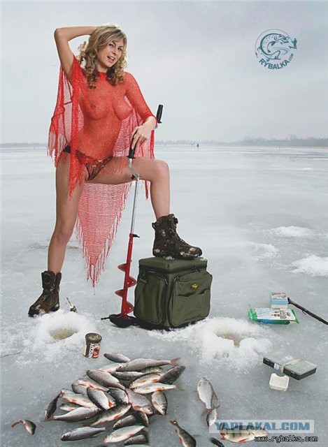 Рыбалка в доме на льду