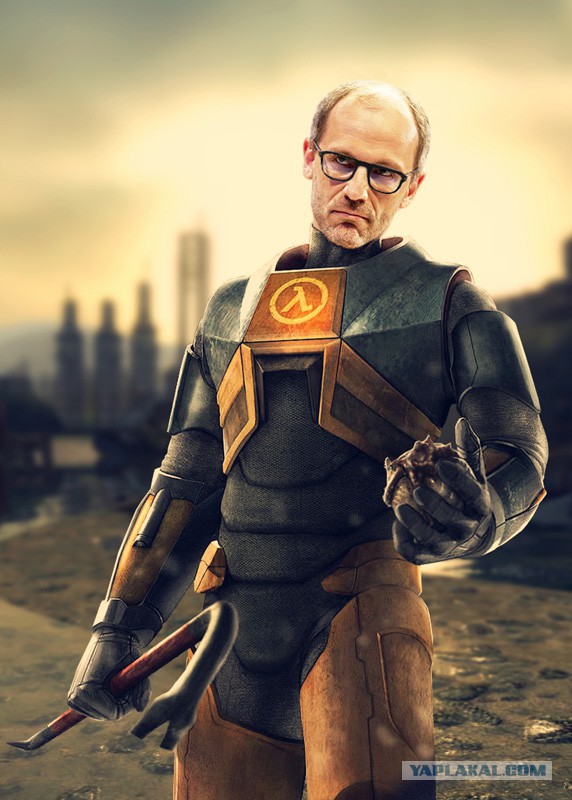 Гордон тоже ждет Half-Life 3