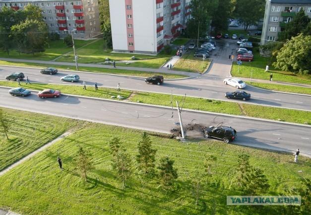Авария в Таллине