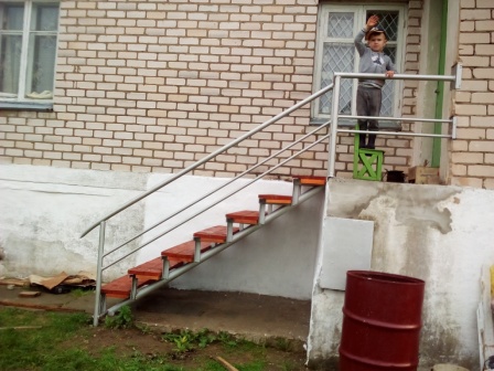 Первый опыт в лестницестроении.