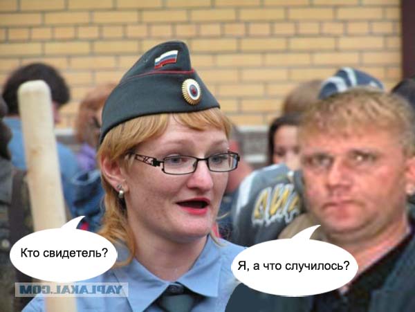 Фотожаба: Наши доблесные органы