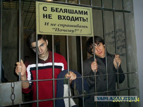 Не входить с беляшами!