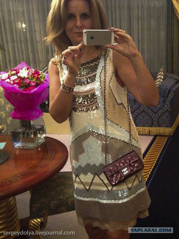 Д.Р. в Бурдж Аль Араб