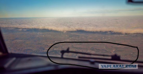 Москва под облачным одеялом