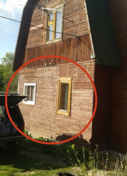Делаем сайдинг на даче