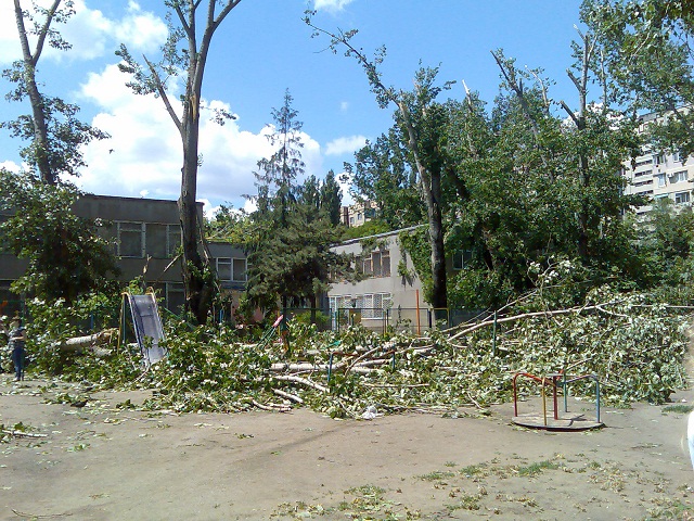 Ураган в Одессе