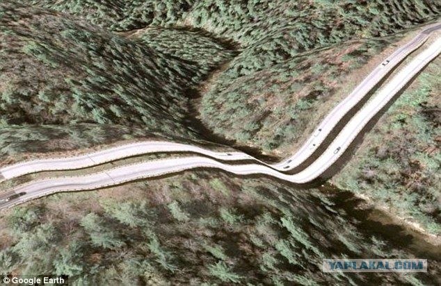 3D вид со спутника на Google Earth