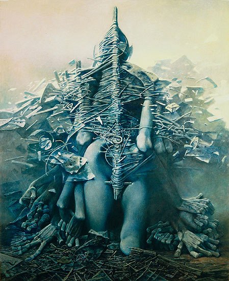 Картины Zdzisława Beksiński