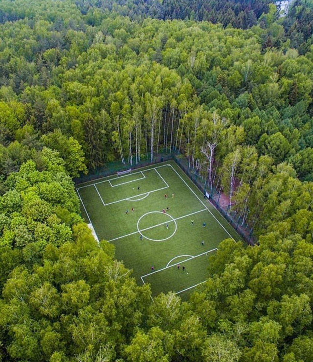 Футбол с высоты