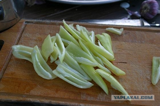 Овощи с бараньими ребрышками тушёные, или за что я люблю лето)))