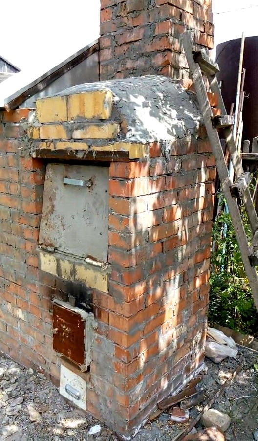 Печь для сжигания мусора на даче