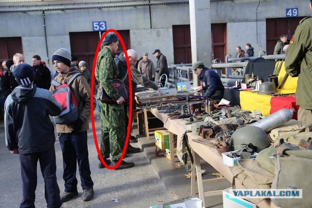 Оружейный рынок в Бельгии