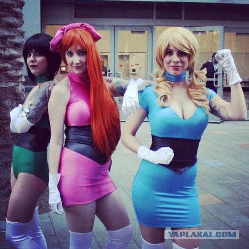 Косплейщицы на WonderCon 2014