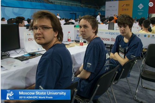 Команда МГУ впервые победила на студенческом чемпионате мира по программированию