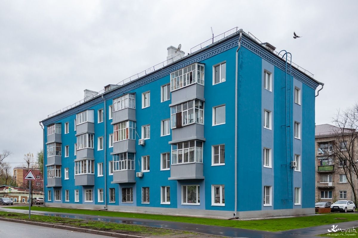 За год построили 6 одинаковых пятиэтажных домов и 4 восьмиэтажных