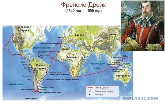 Тихий океан... Конкистадоры и пираты