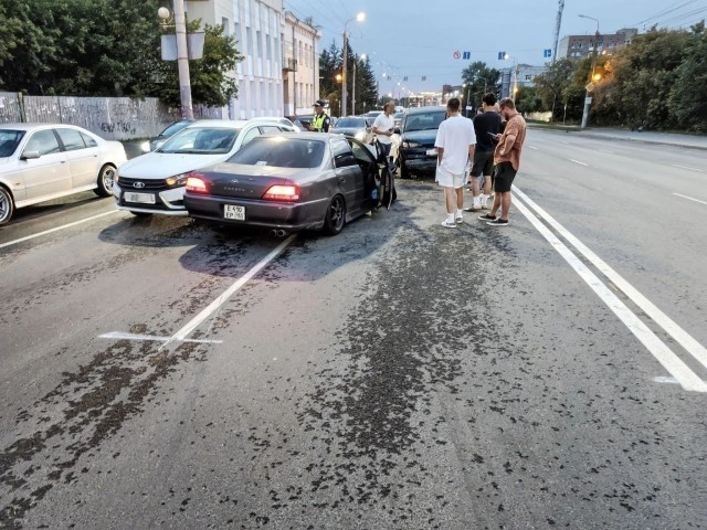 Красиво причалил