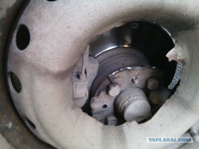 Колесо сломалось!