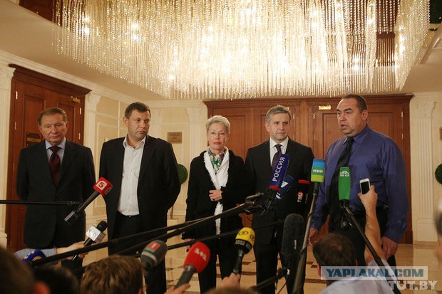 В Минске подписан протокол о прекращении огня с 18