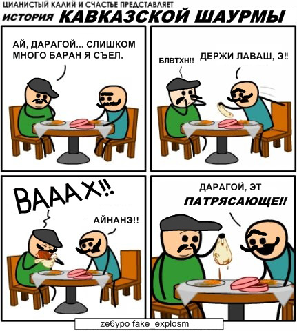 Как делают шаверму. Производство.
