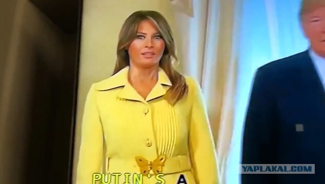 Мелания Трамп просто обалдела от рукопожатия Путина