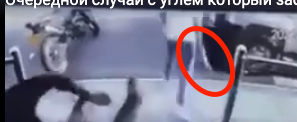 Очередной случай с углем который забыл что живет в США и попытался ограбить не того парня