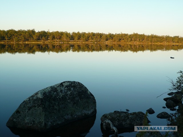 Серебрянское водохранилище.