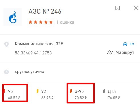 Новые ценники на бензин подвезли