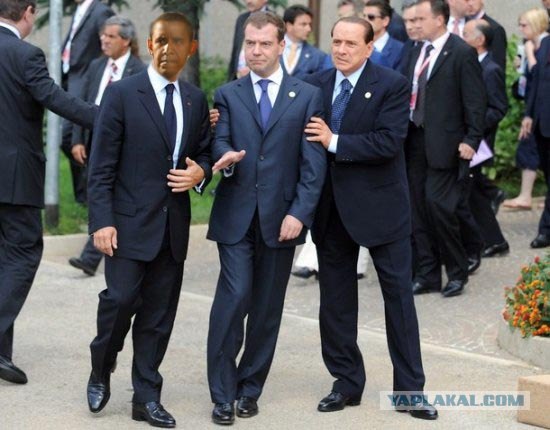 Наш президент на саммите G8!