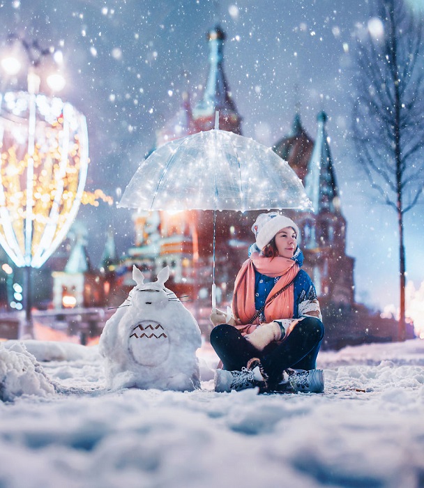 Москва зимняя и новогодняя. Часть вторая