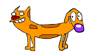 Рисунок котопес легкий