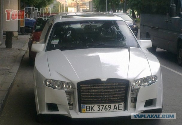 В Украине засекли авто с загадочным тюнингом