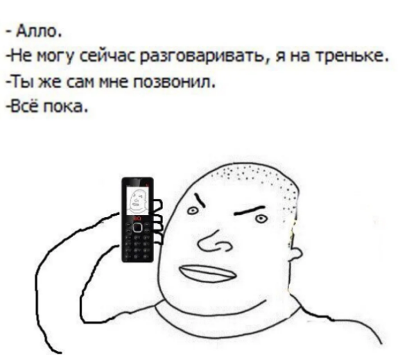 Не звоните сюда больше Мем. Алло Гусь