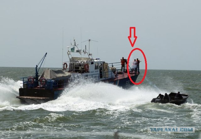 Будни пограничников на Каспии