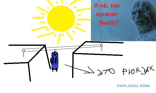 Переход через расщелины при подъёме на Эверест
