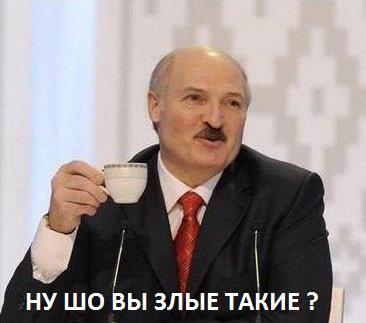 Батько пьет чай в Донецке.