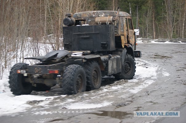 Дороги России:  автозимник.