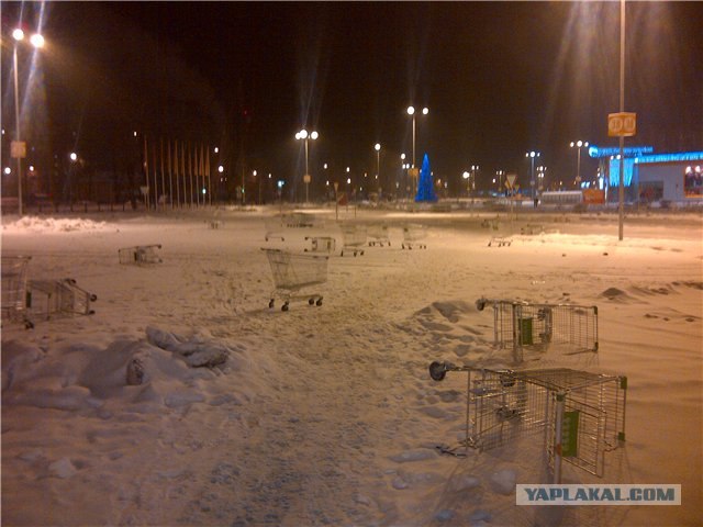 Москва. Утро. 1 января