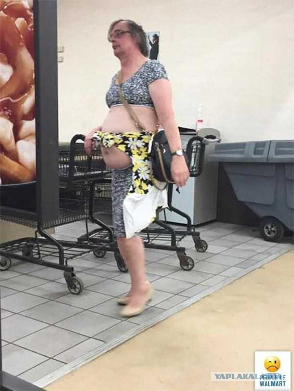 Сумасшедшие покупатели в Walmart