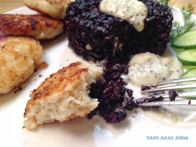 Котлеты из кальмара