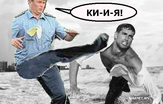 Фотожаба: Милицейские скачки