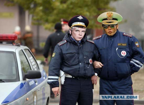 Фотожаба: суровые будни ГИБДД