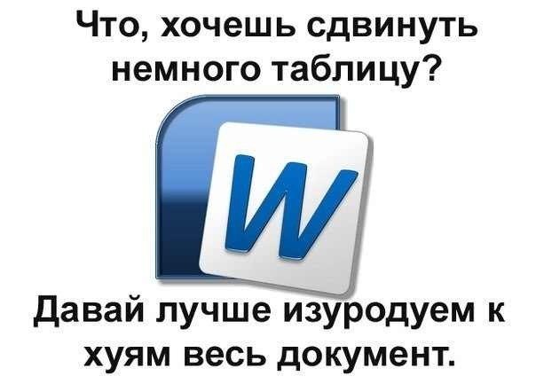 За что я "люблю" Мелкомягкое Слово