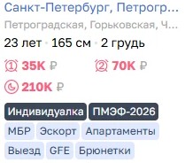Проститутки уже готовы к ПМЭФ, который пройдёт с 3 по 6 июня