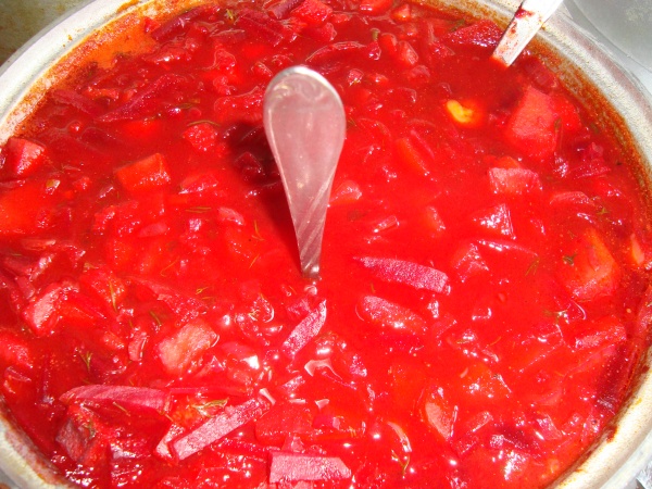 Летний борщ