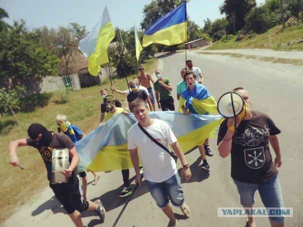 Правый сектор учит любить Украину